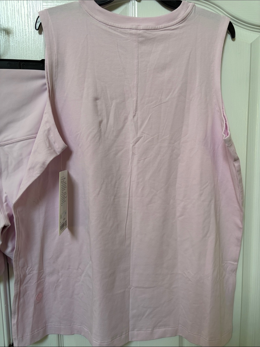 Lululemon Set Align High-Rise Short 6" and All Yours Organic Cotton Tank PINKO - Picture 5 of 5